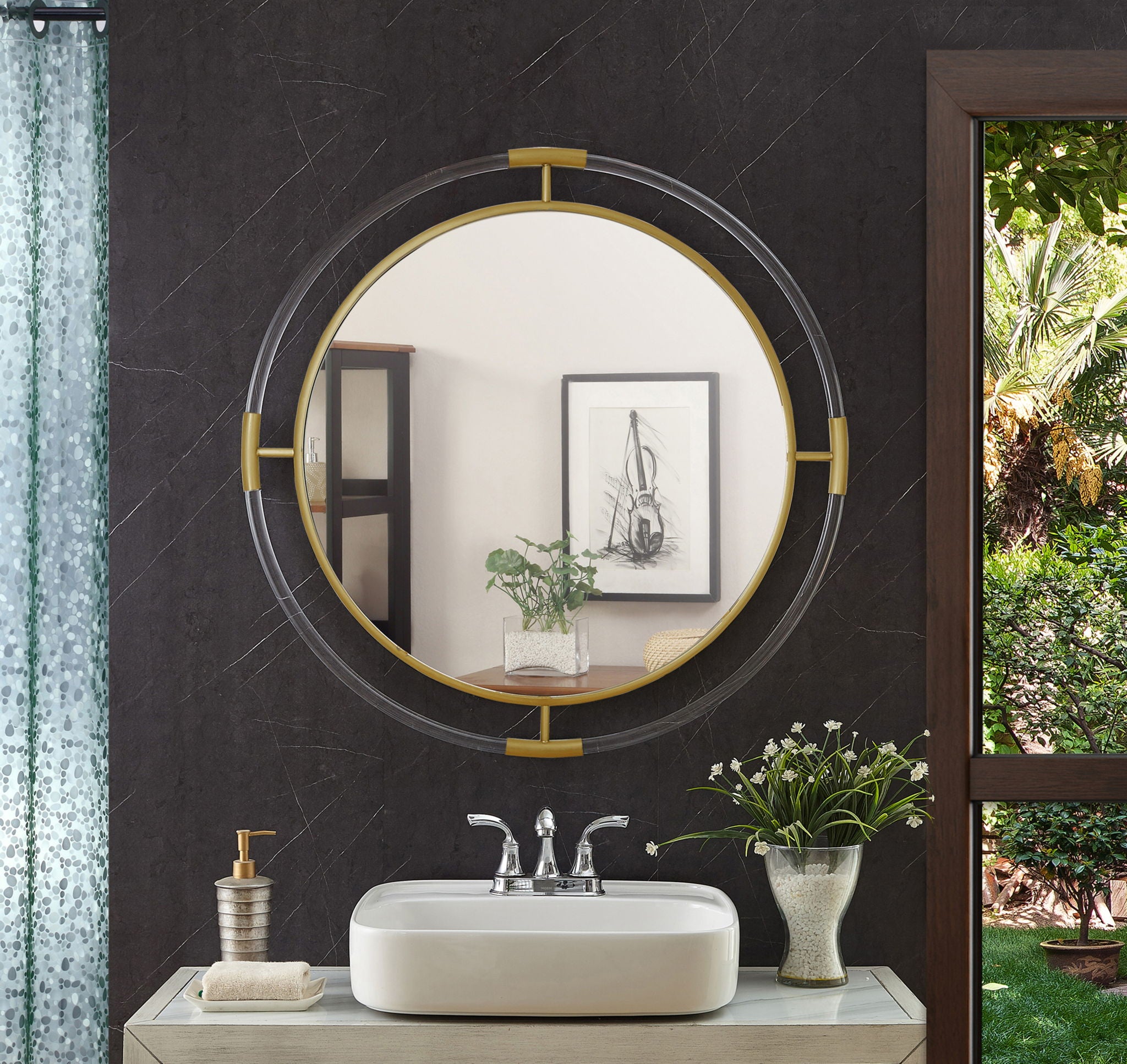 Ghost - Mirror Round - Urban Living Furniture (Los Angeles, CA)