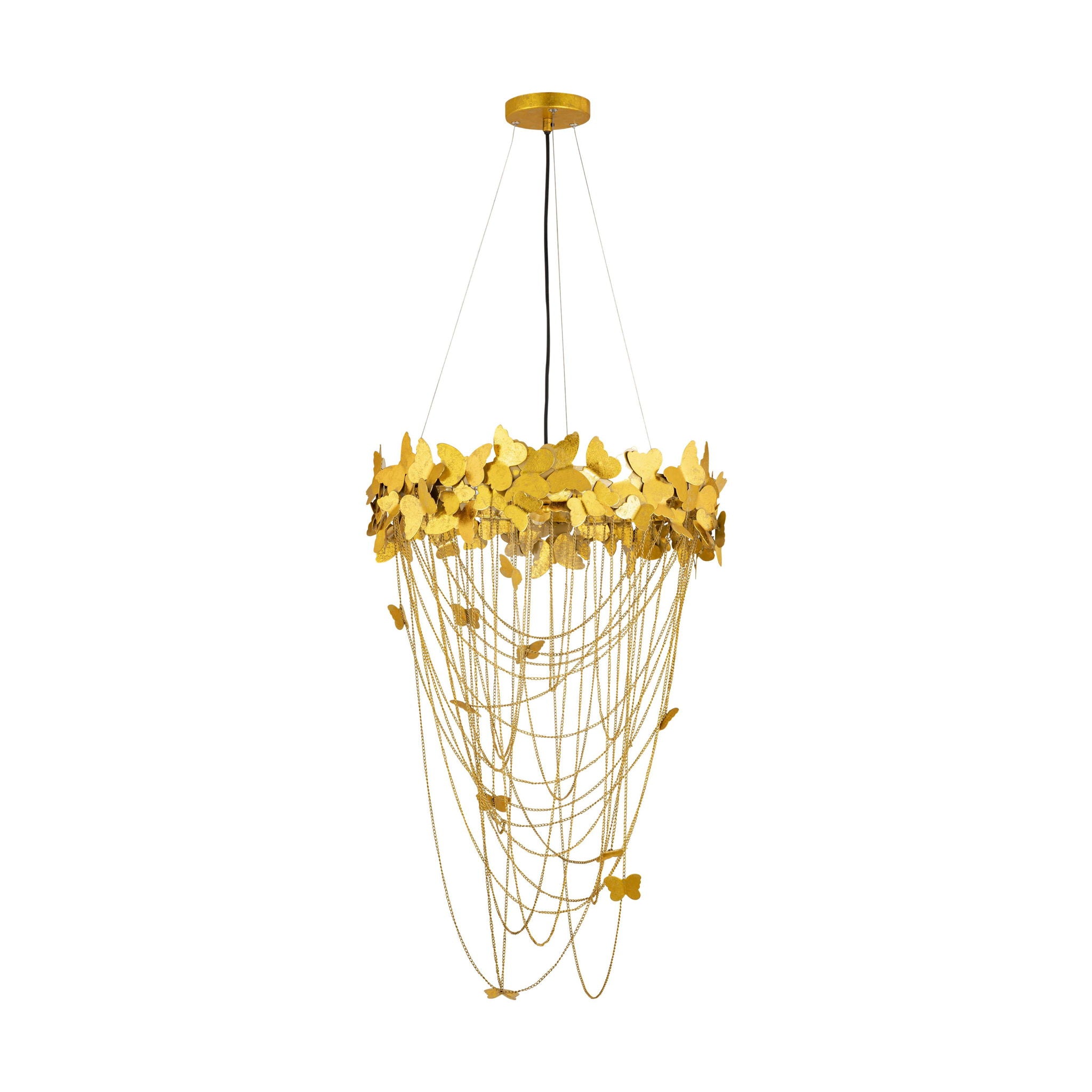 Butterfly - Chandelier - Gold - Urban Living Furniture (Los Angeles, CA)