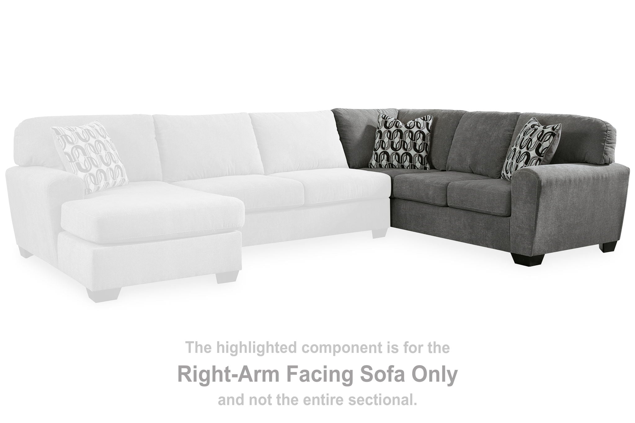 Birkdale Court - Gray - Raf Sofa - Urban Living Furniture (Los Angeles, CA)