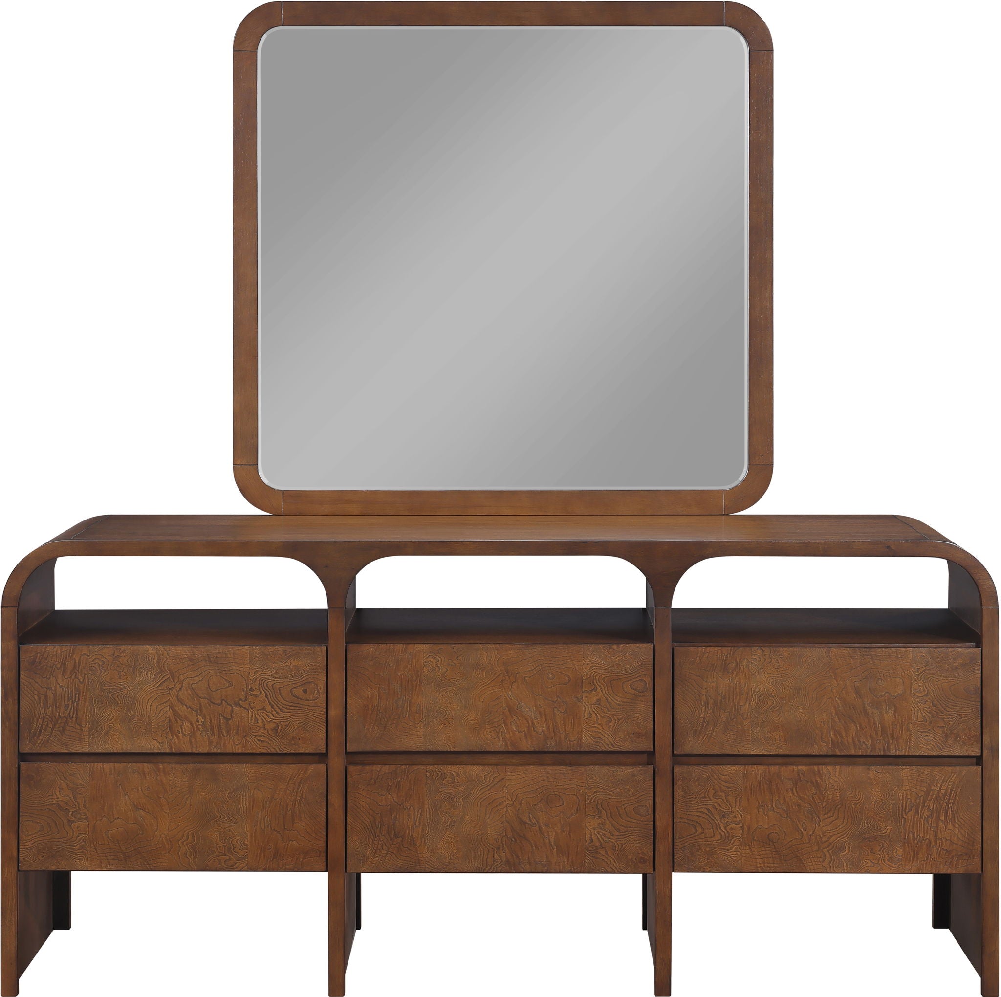 Giada - Solid Wood And Veneer Mirror - Urban Living Furniture (Los Angeles, CA)