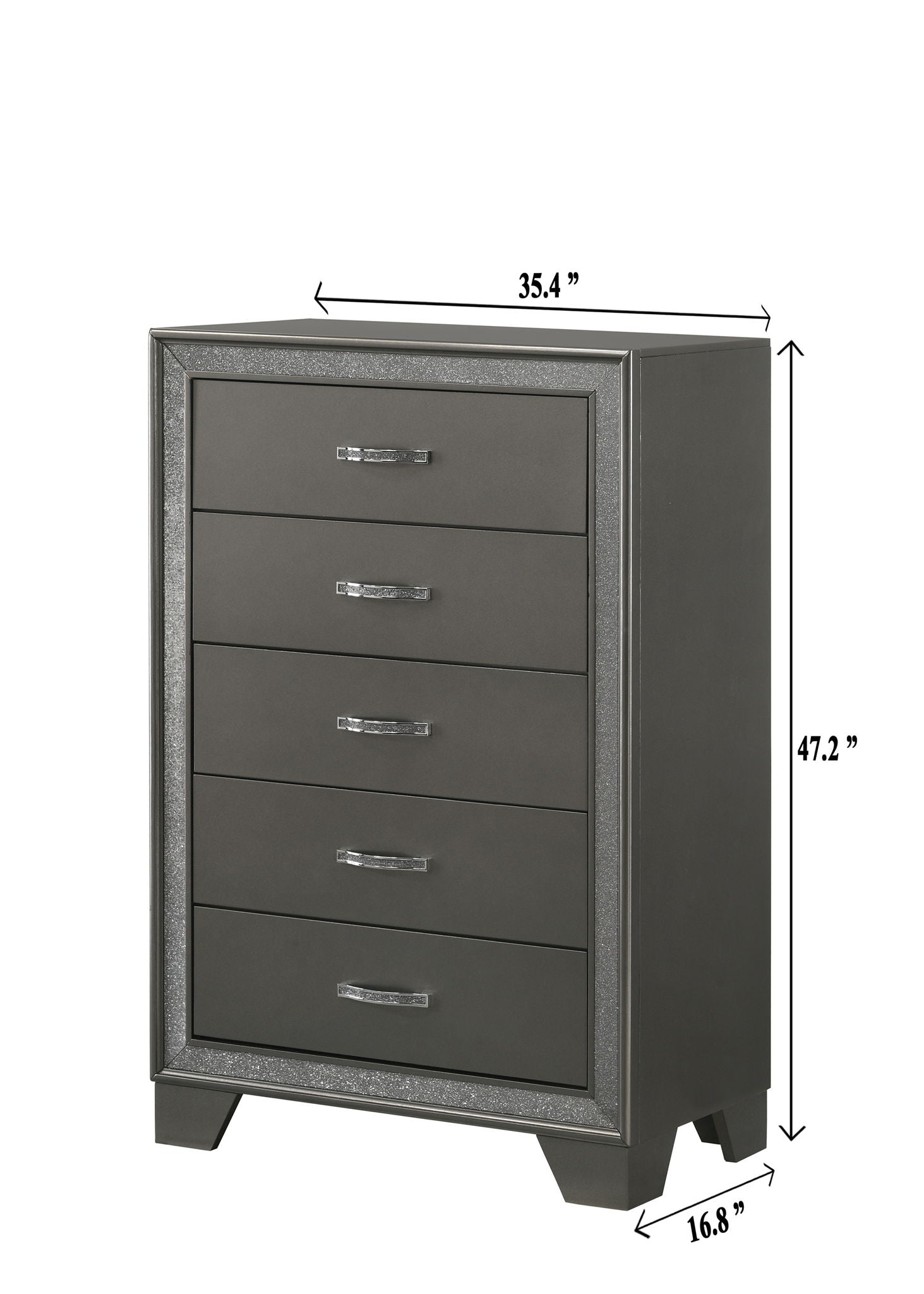 Kaia - Chest - Dark Gray - Urban Living Furniture (Los Angeles, CA)