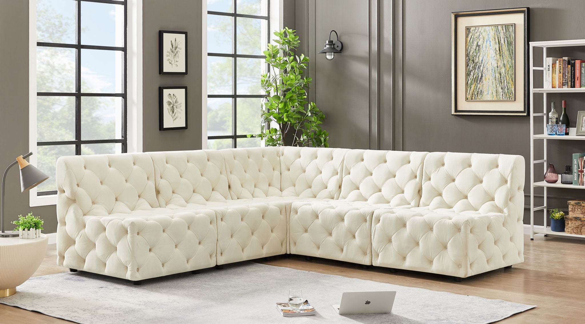 Tuft - 5 Piece Modular Sectional - Urban Living Furniture (Los Angeles, CA)