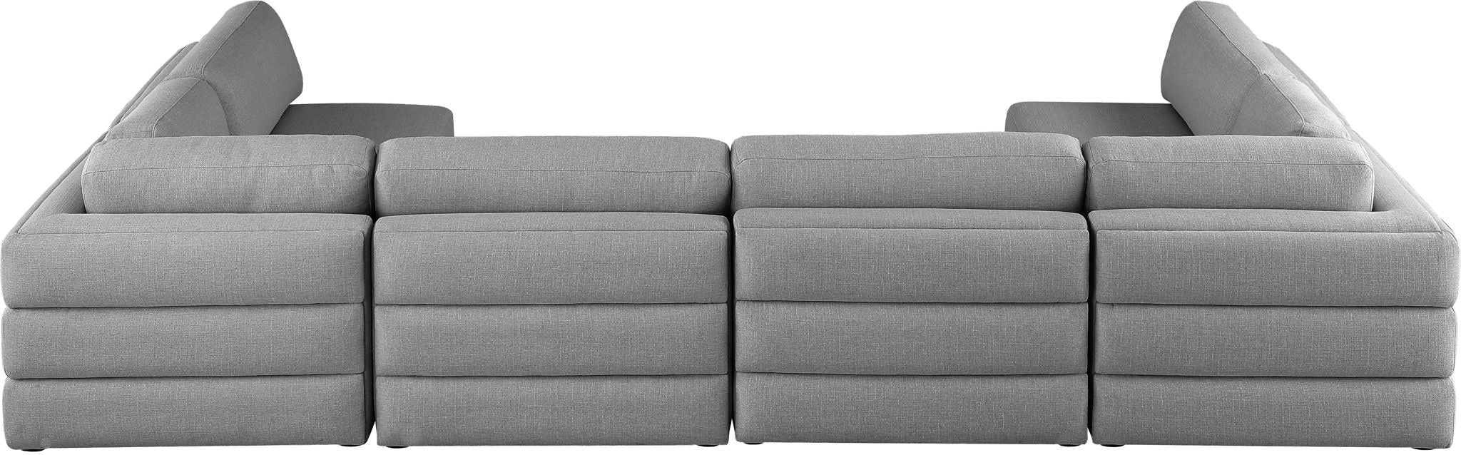 Beckham - 6 Piece Modular U-Shaped Armless Sectional - Urban Living Furniture (Los Angeles, CA)