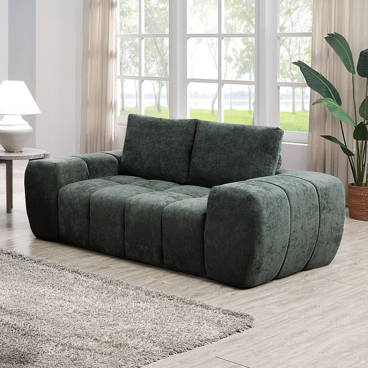 Medwin - Loveseat - Green - Urban Living Furniture (Los Angeles, CA)