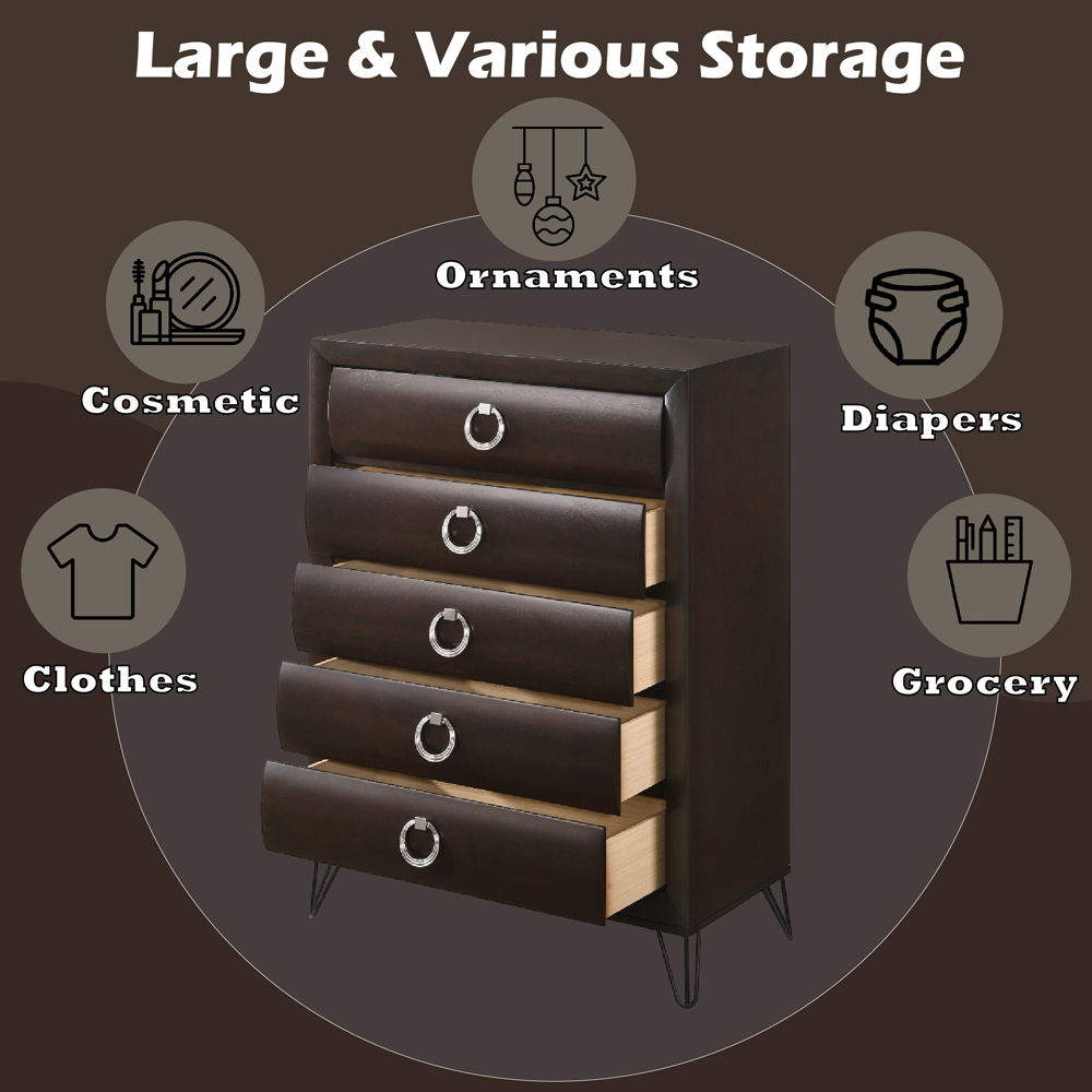 Tablita - Chest - Dark Merlot - Urban Living Furniture (Los Angeles, CA)