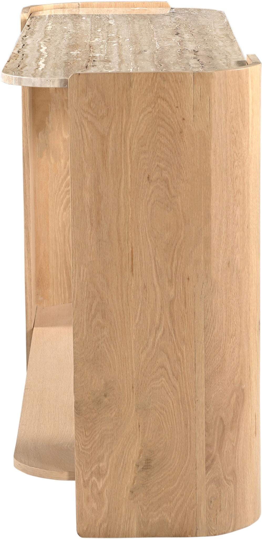 Calabria - Marble And Oak Wood Table - Urban Living Furniture (Los Angeles, CA)