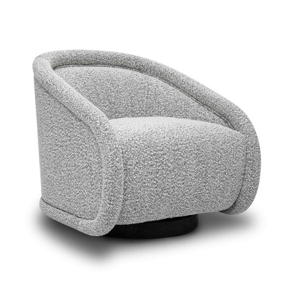 Rory - Boucle Swivel Chair - Urban Living Furniture (Los Angeles, CA)