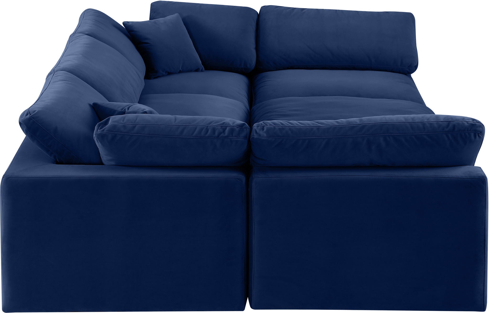 Comfy - 6 Piece Velvet Sectional - Urban Living Furniture (Los Angeles, CA)