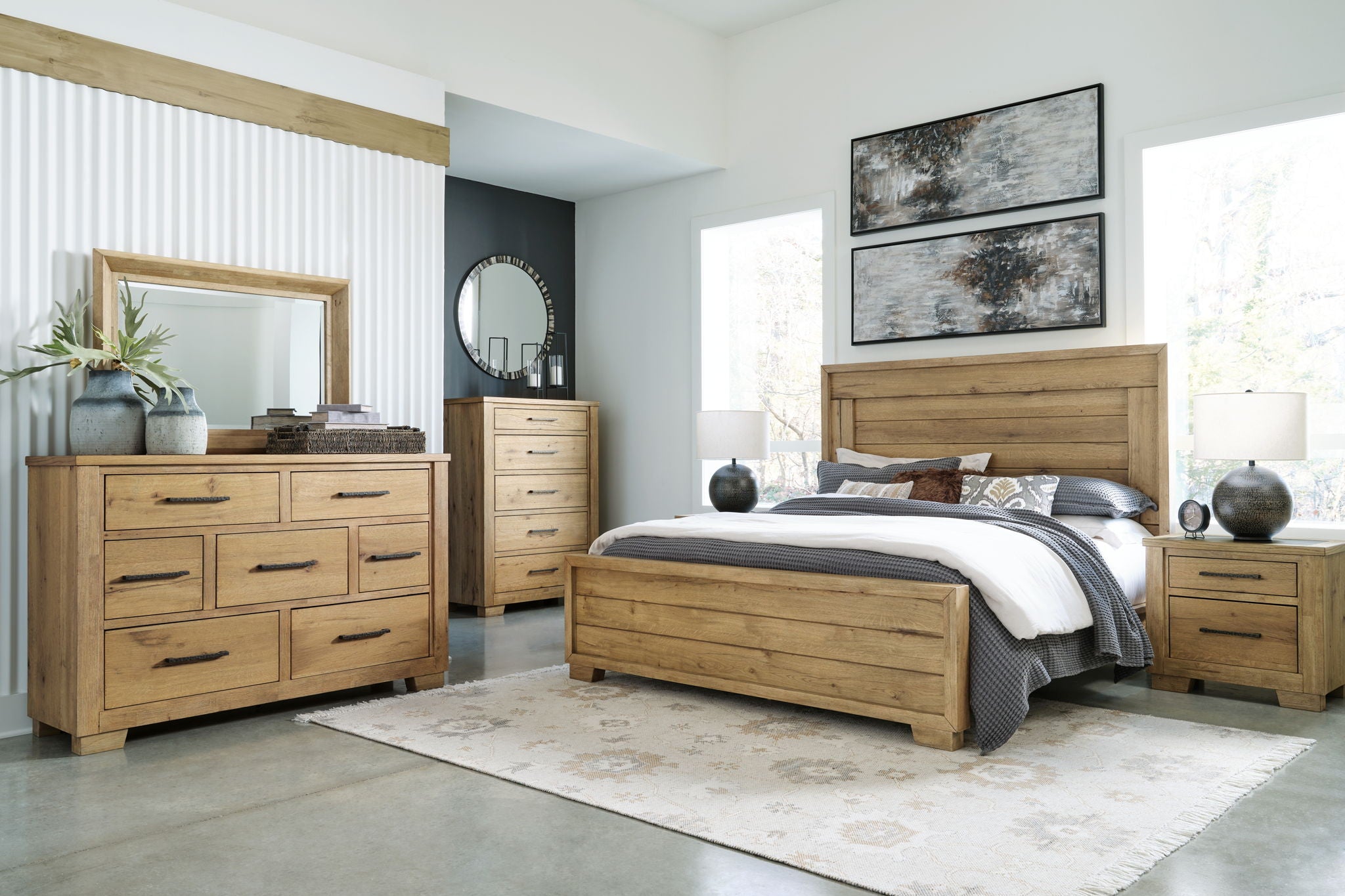 Galliden - Panel Bedroom Set - Urban Living Furniture (Los Angeles, CA)