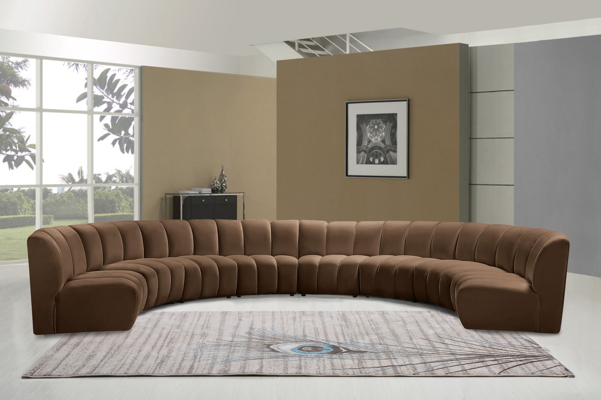 Infinity - 8 Piece Velvet Modular Sectional - Urban Living Furniture (Los Angeles, CA)
