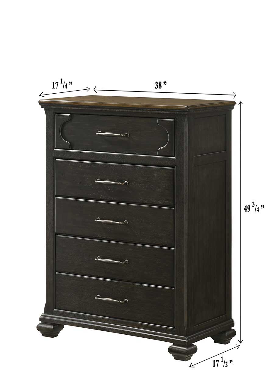 Hamilton - Chest - Black - Urban Living Furniture (Los Angeles, CA)