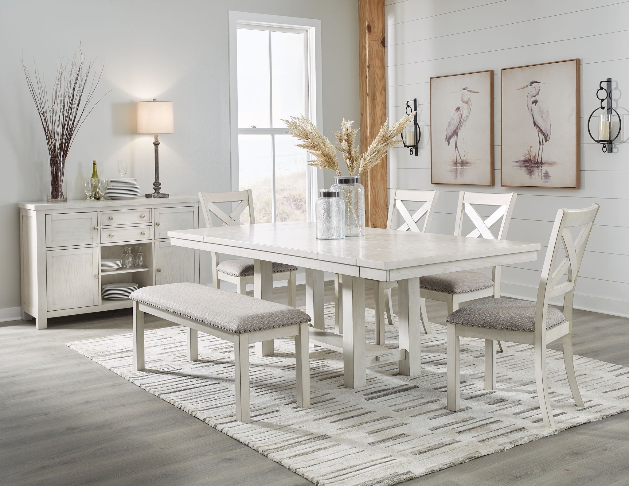 Robbinsdale - Rectangular Dining Room Extension Table Set - Urban Living Furniture (Los Angeles, CA)