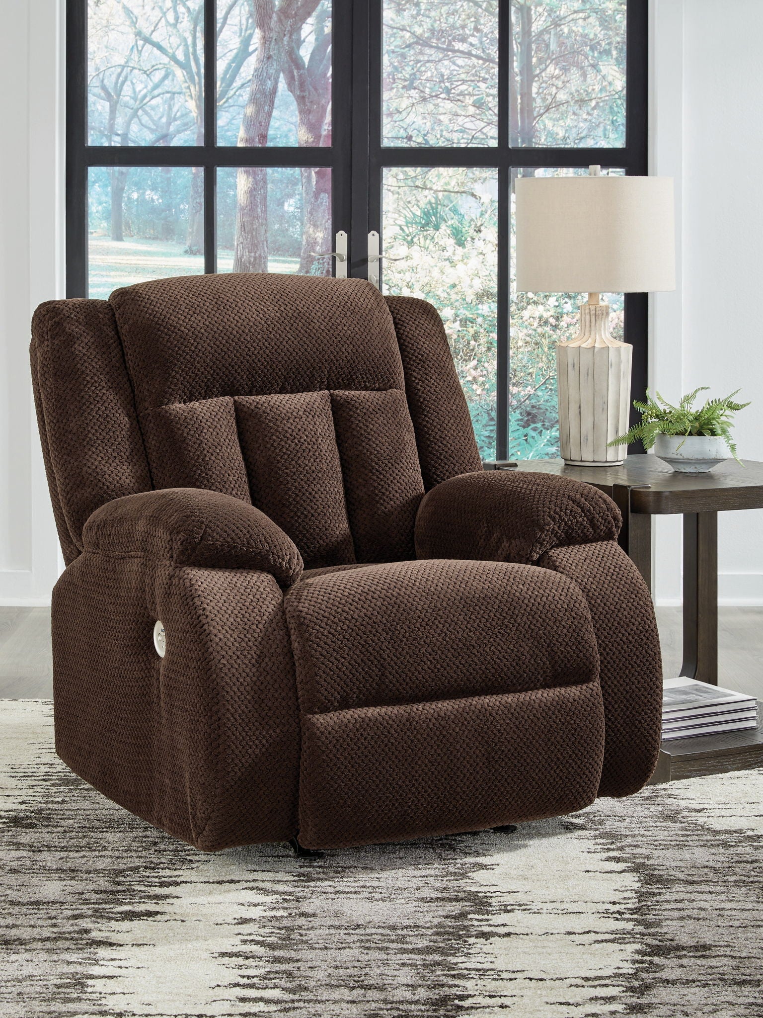 Free Wake - Chocolate - Power Rocker Recliner - Urban Living Furniture (Los Angeles, CA)