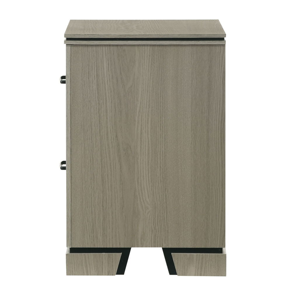Joanna - Nightstand - Weathered Gray - Urban Living Furniture (Los Angeles, CA)