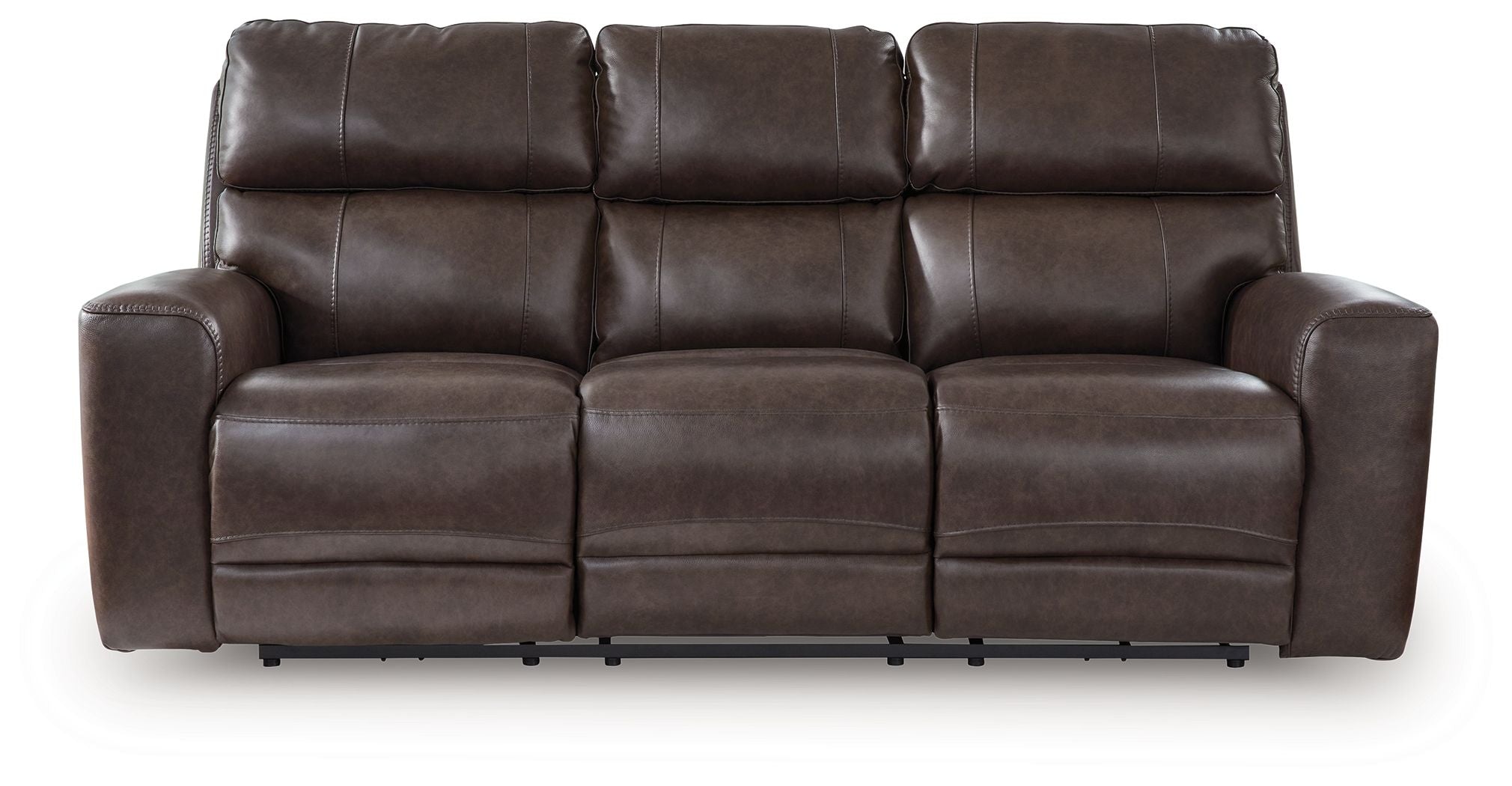 Crossplex - Smoke - Power Recline Sofa With Adjustable Headrest - Urban Living Furniture (Los Angeles, CA)