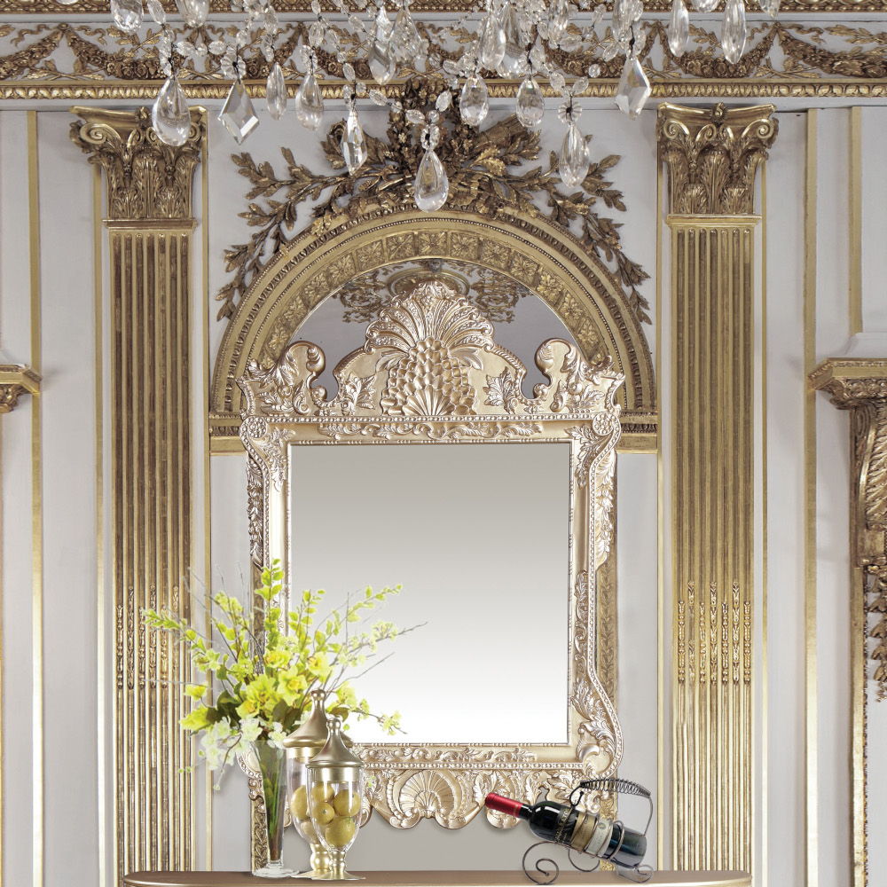 Vatican - Mirror - Champagne Silver - Urban Living Furniture (Los Angeles, CA)