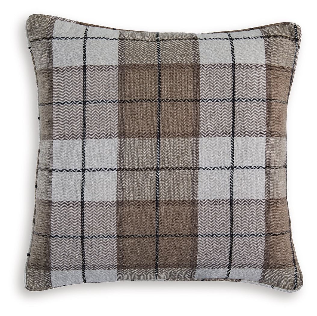 Godricton - Pillow (Set of 4) - Brown / Black / Cream