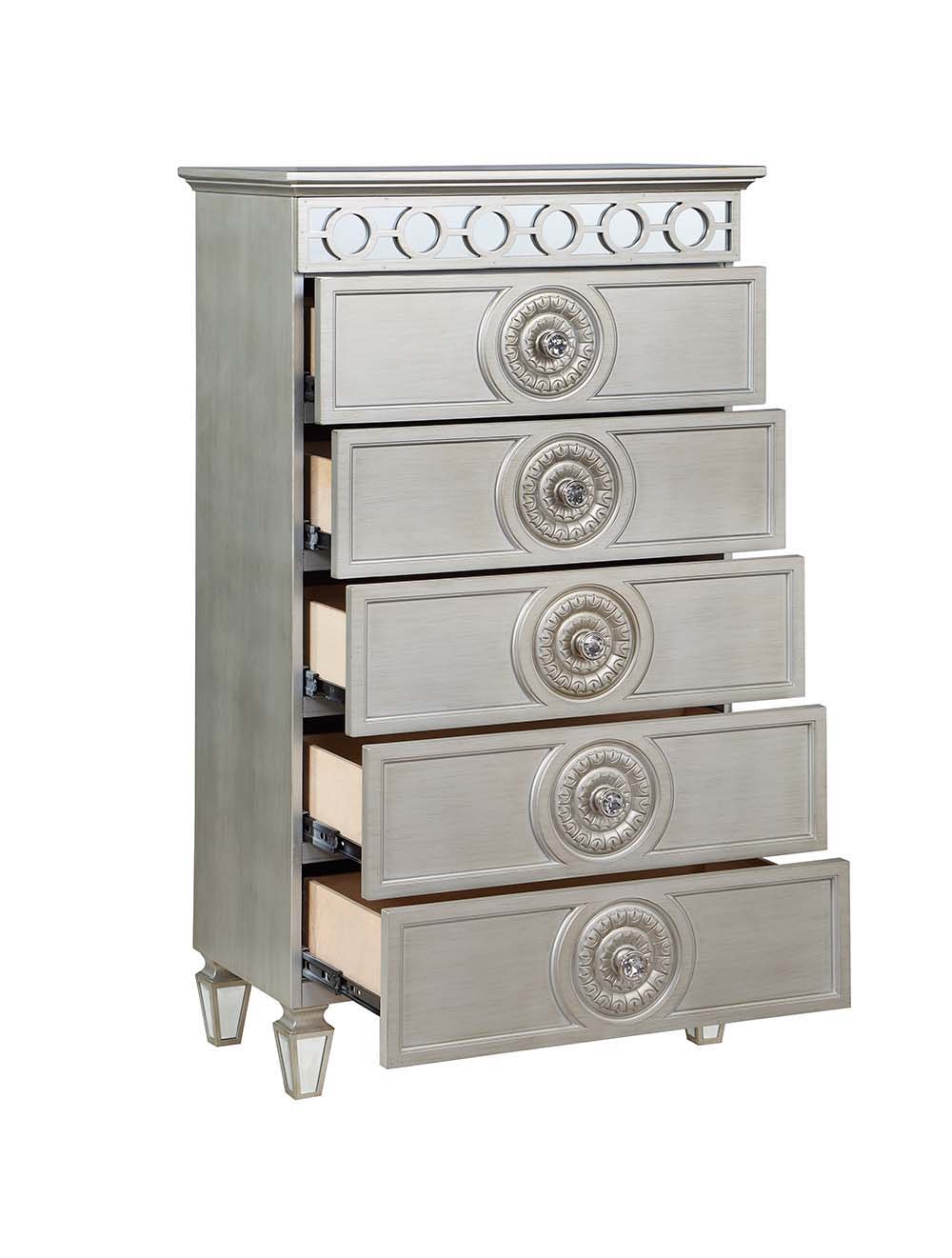 Varian - Chest - Silver & Mirrored - Urban Living Furniture (Los Angeles, CA)