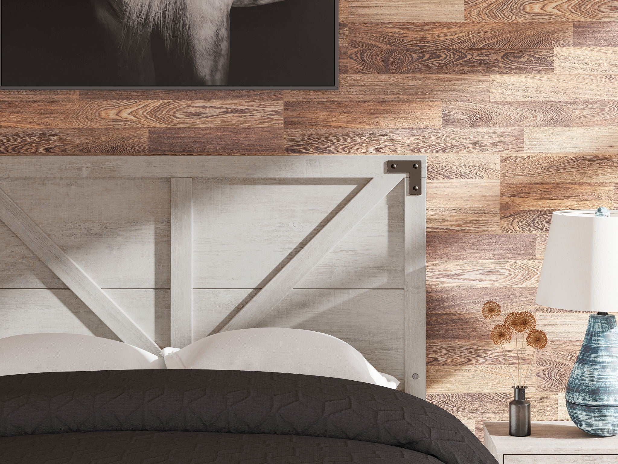 Shawburn - Crossbuck Headboard - Urban Living Furniture (Los Angeles, CA)