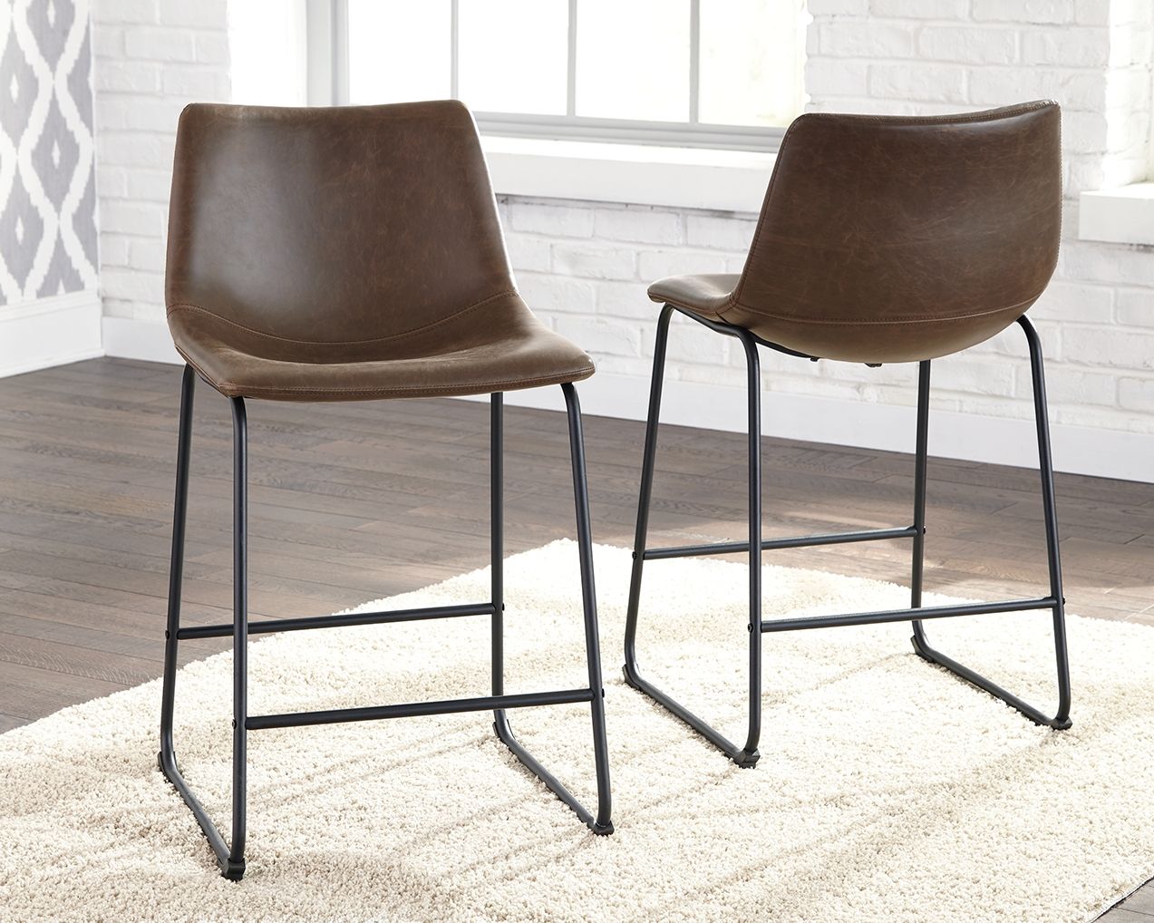 Centiar - Upholstered Barstool (Set of 2) - Urban Living Furniture (Los Angeles, CA)