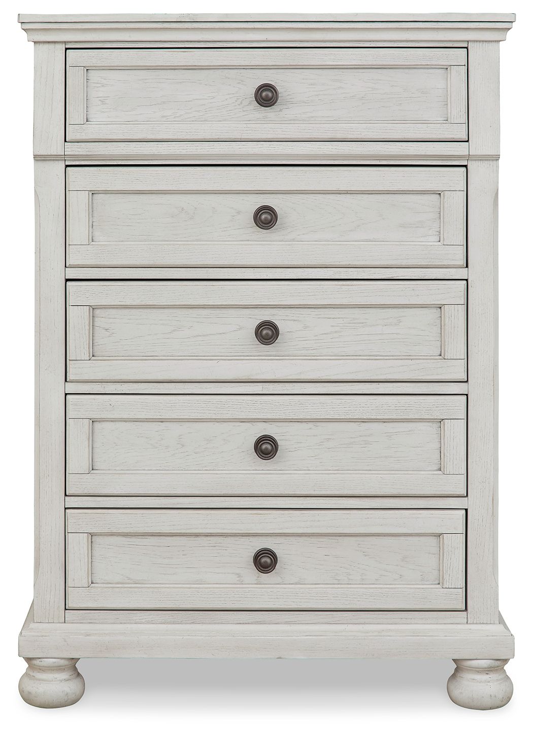 Robbinsdale - Antique White - Five Drawer Chest - Youth - Urban Living Furniture (Los Angeles, CA)