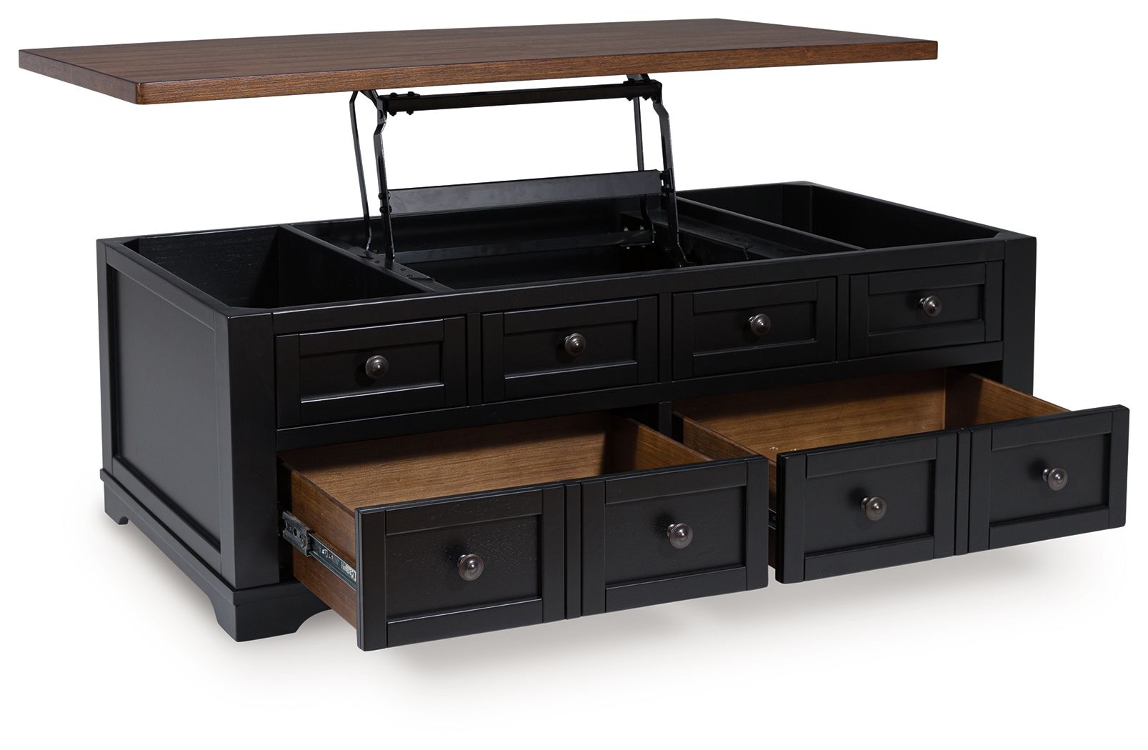 Wildenauer - Brown / Black - Lift Top Cocktail Table - Urban Living Furniture (Los Angeles, CA)