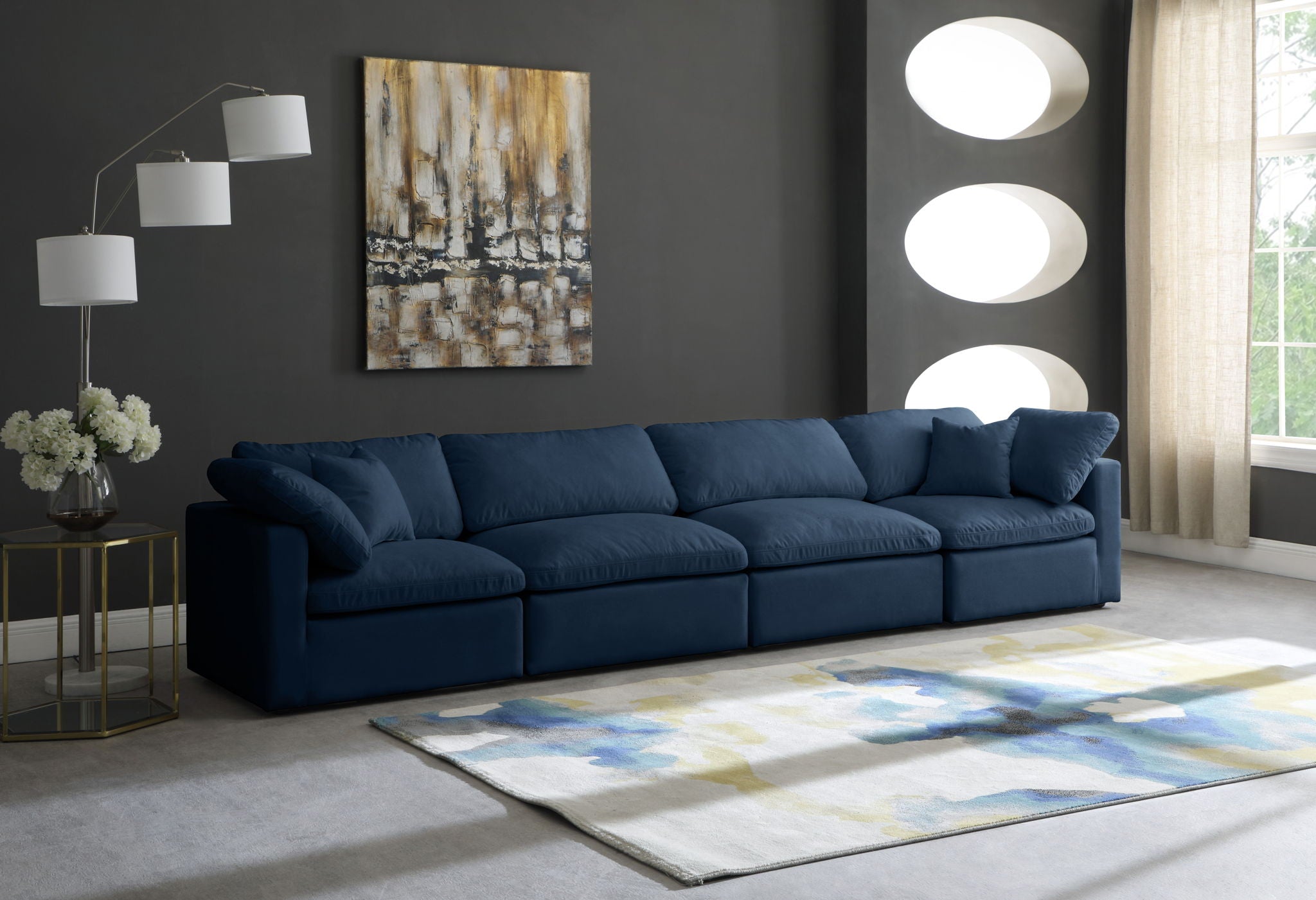 Plush - Modular 4 Seat Sofa - Urban Living Furniture (Los Angeles, CA)