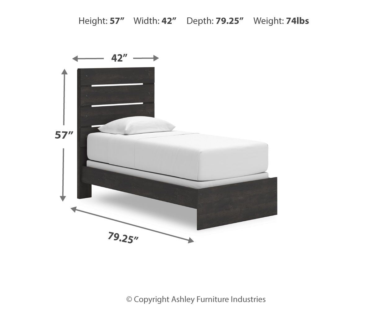 Hollivern - Panel Bed - Urban Living Furniture (Los Angeles, CA)