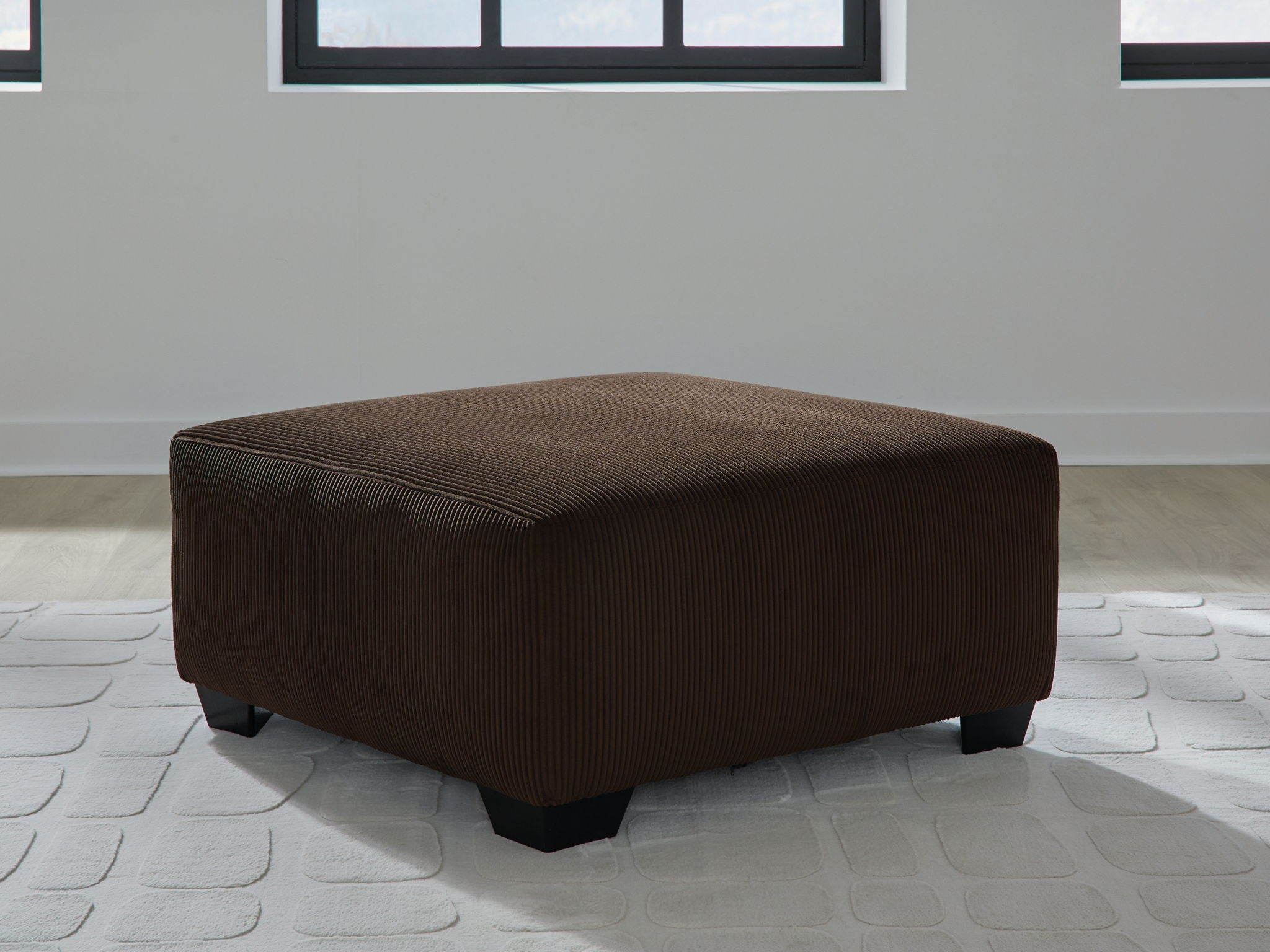 Kimlee - Chocolate - Oversized Accent Ottoman - Urban Living Furniture (Los Angeles, CA)
