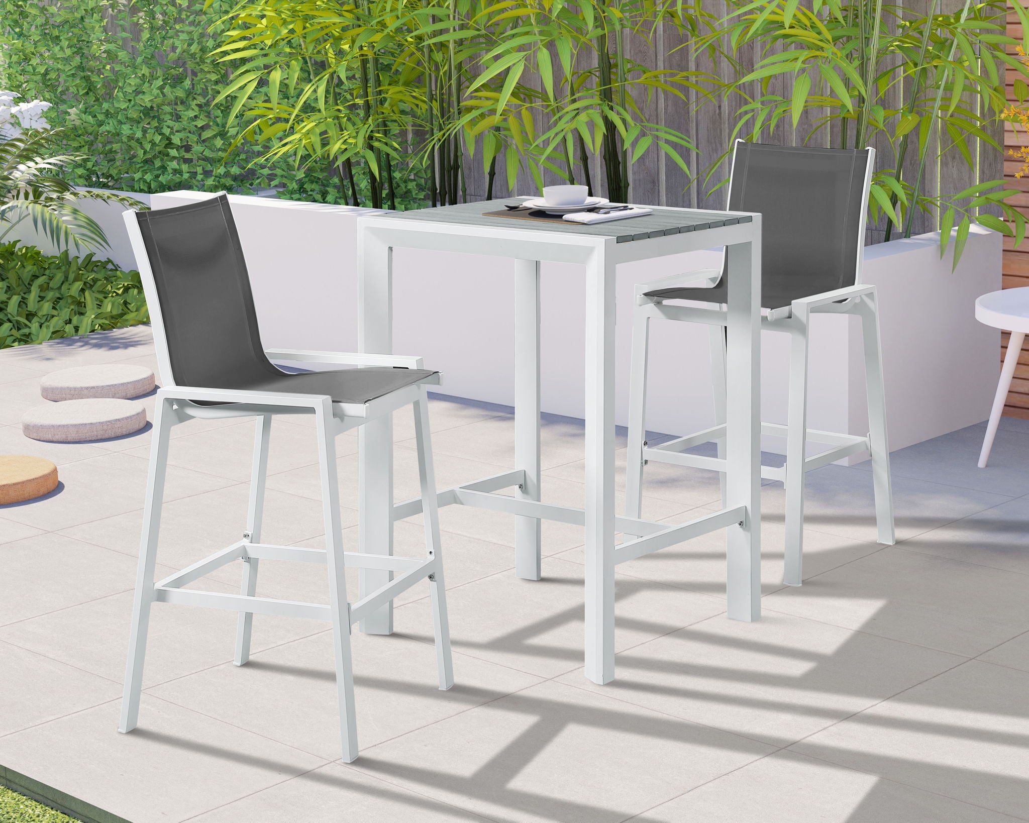 Nizuc - Outdoor Barstool (Set of 2) - Urban Living Furniture (Los Angeles, CA)