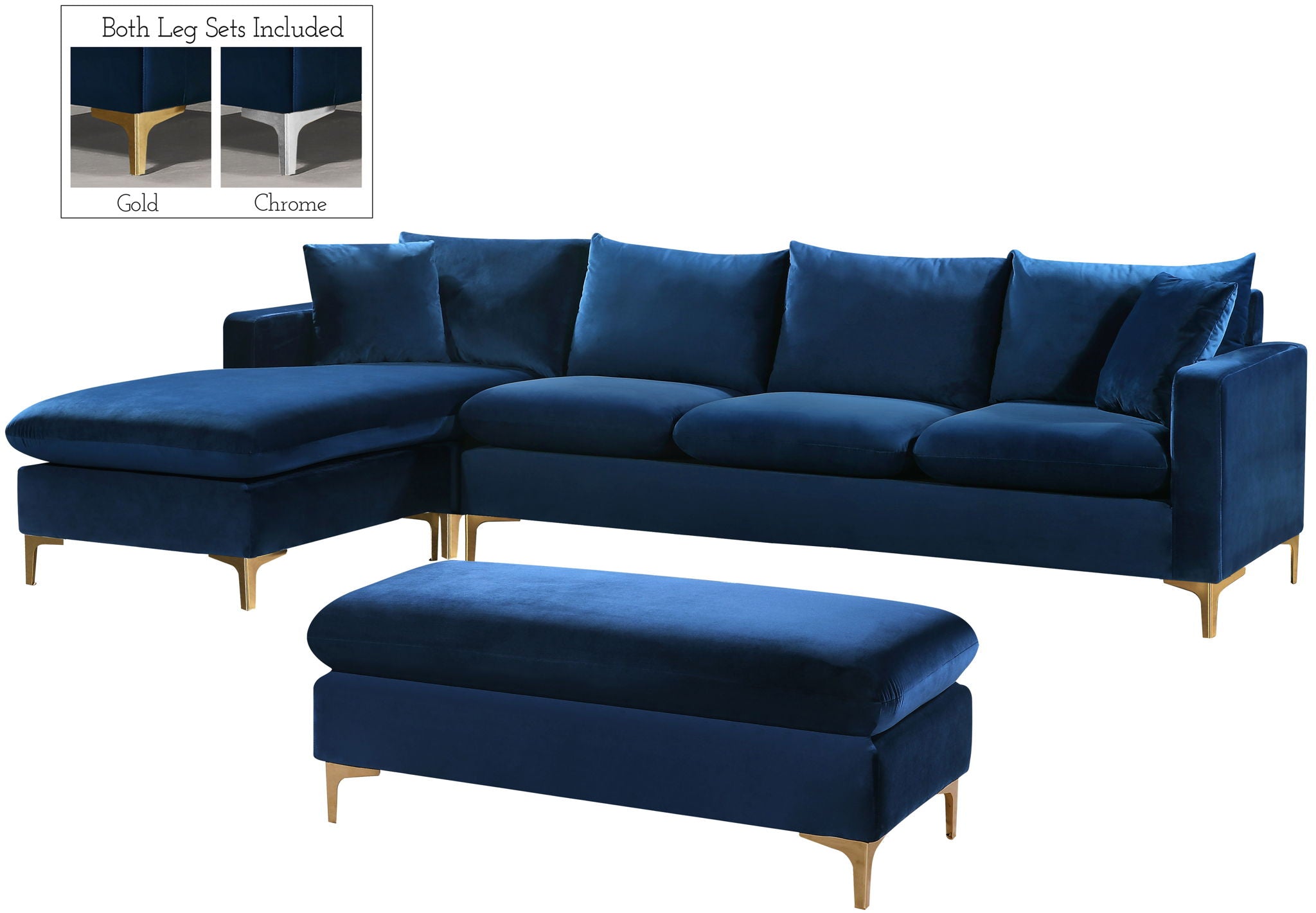 Naomi - Reversible Sectional - Urban Living Furniture (Los Angeles, CA)