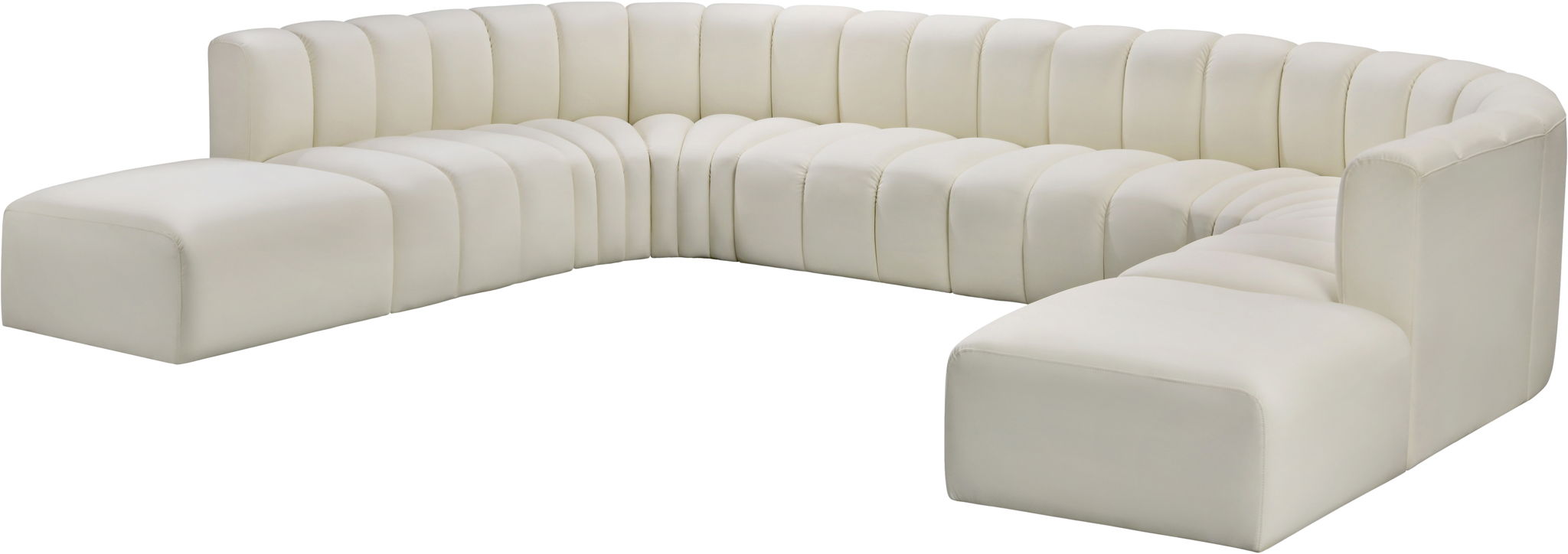 Arc - Faux Leather Modular Sectional - Urban Living Furniture (Los Angeles, CA)