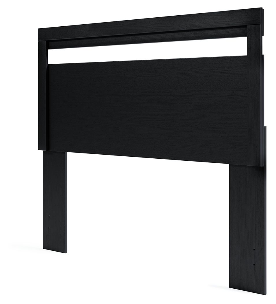 Finch - Queen Panel Headboard - Black - Urban Living Furniture (Los Angeles, CA)