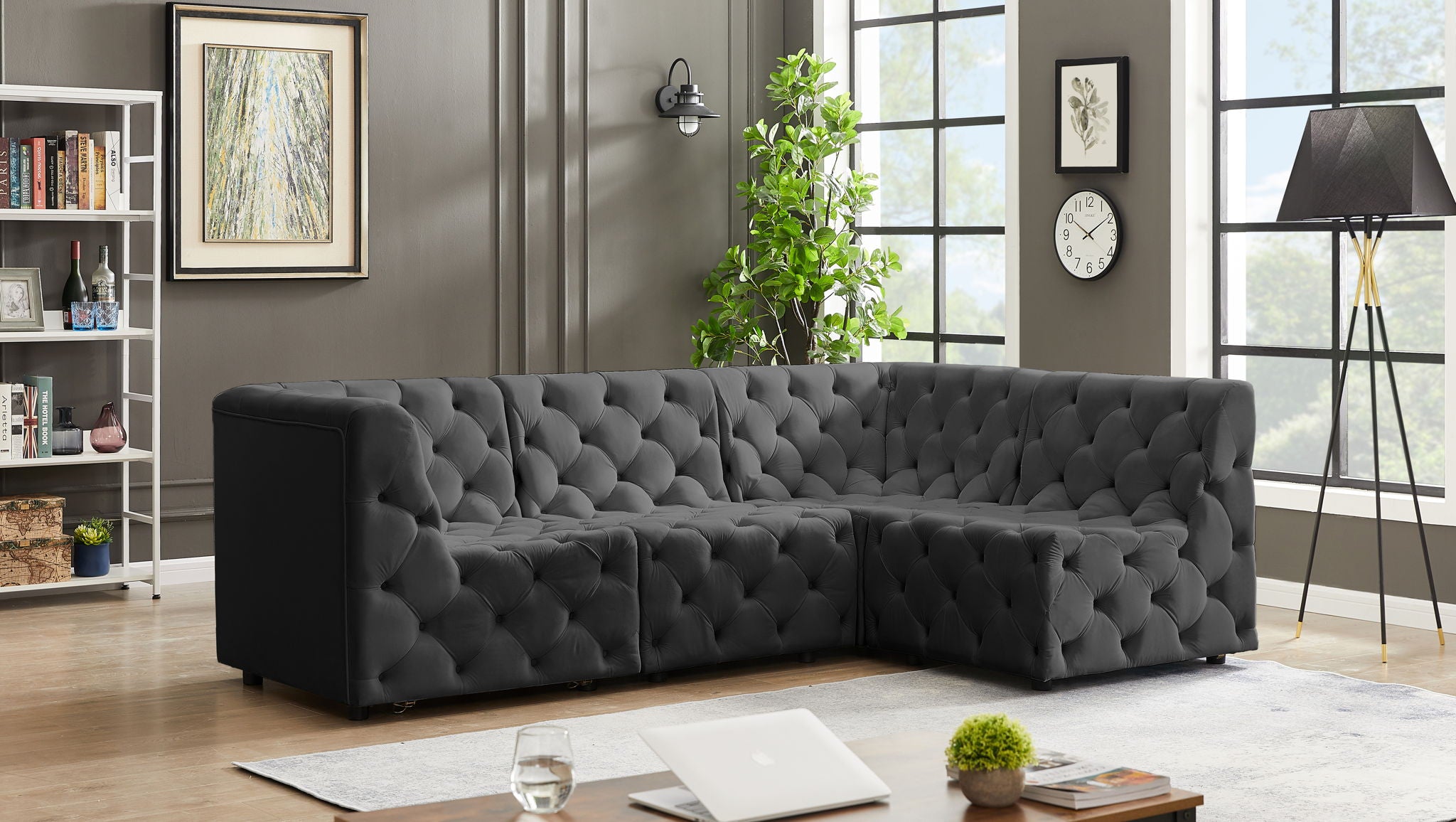 Tuft - 4 Piece Modular Sectional - Urban Living Furniture (Los Angeles, CA)