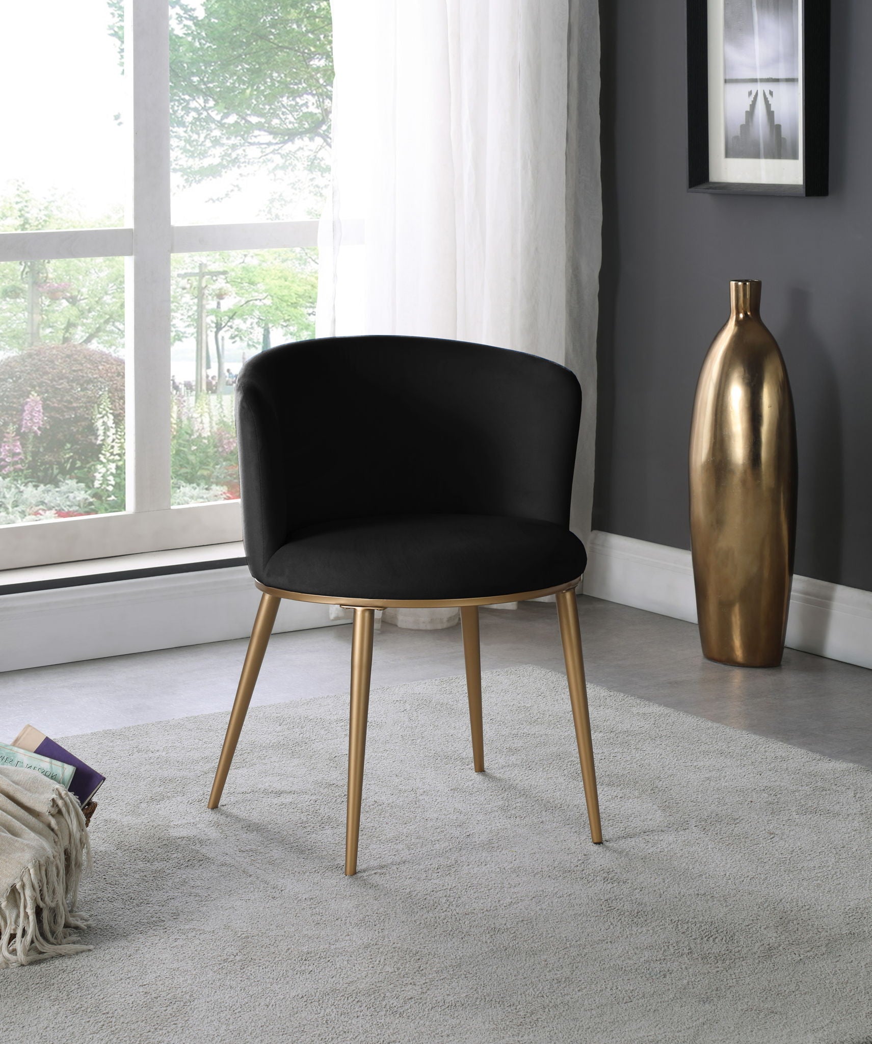 Skylar - Dining Chair with Gold Legs (Set of 2) - Urban Living Furniture (Los Angeles, CA)