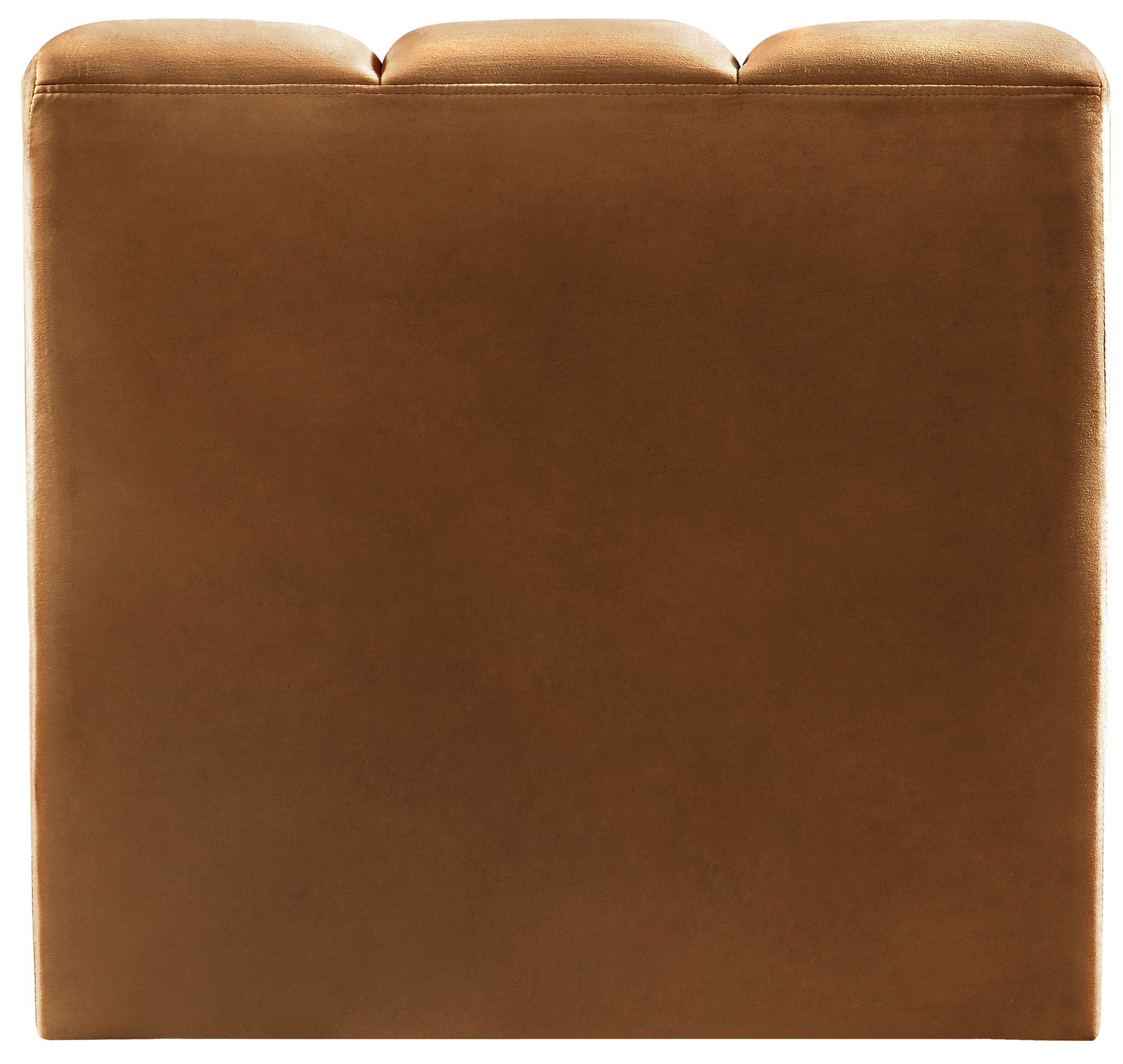 Arc - Velvet Straight Chair - Saddle - Urban Living Furniture (Los Angeles, CA)