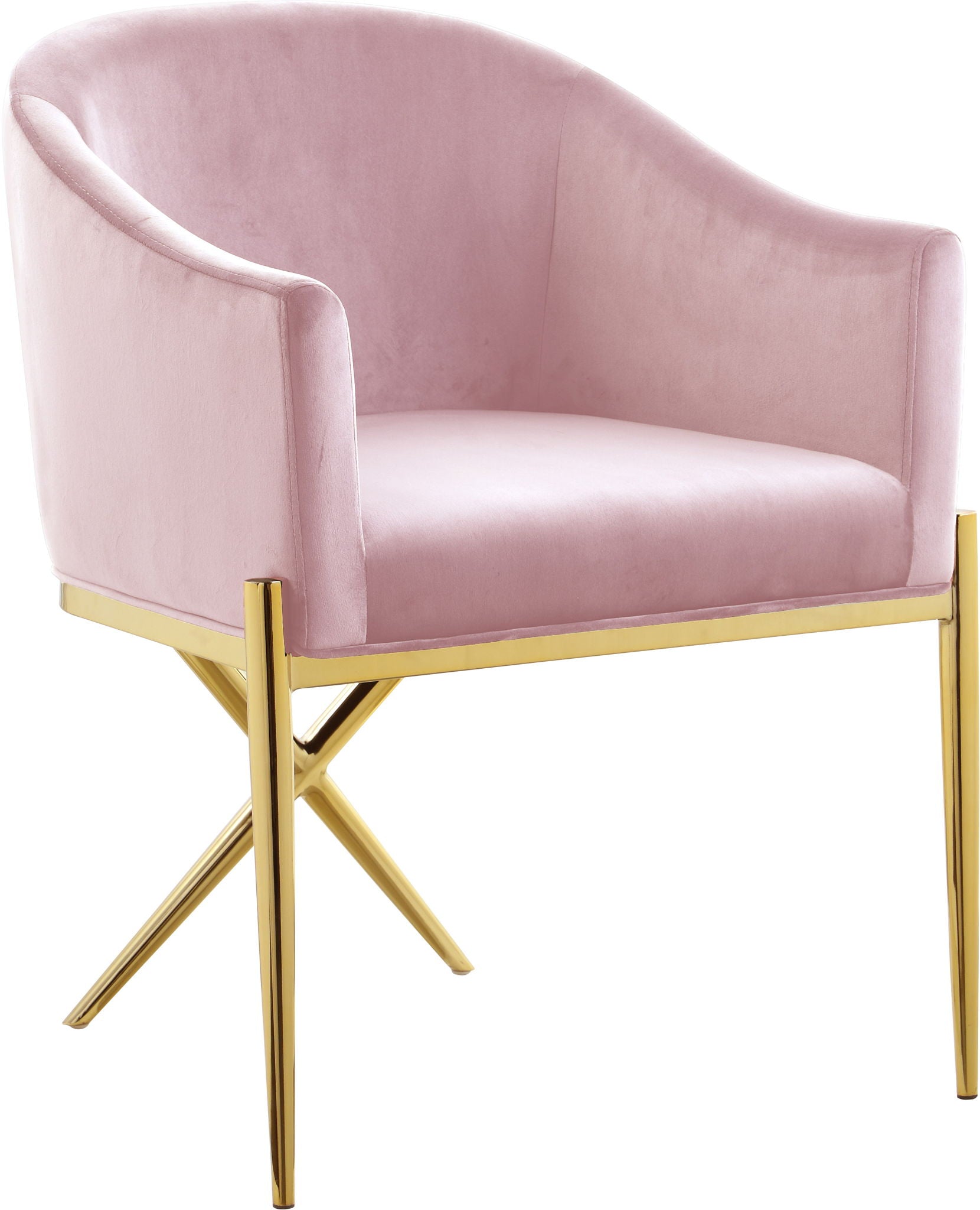 Xavier - Dining Chair with Gold Legs - Urban Living Furniture (Los Angeles, CA)