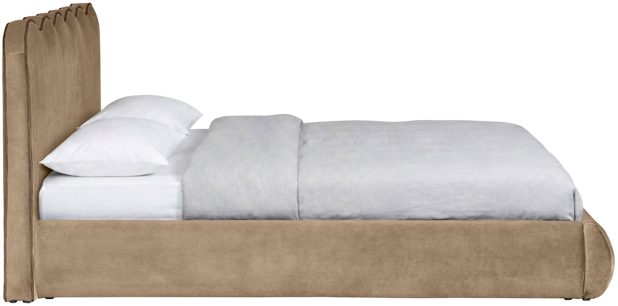 Tempo - Velvet Upholstered Bed - Urban Living Furniture (Los Angeles, CA)