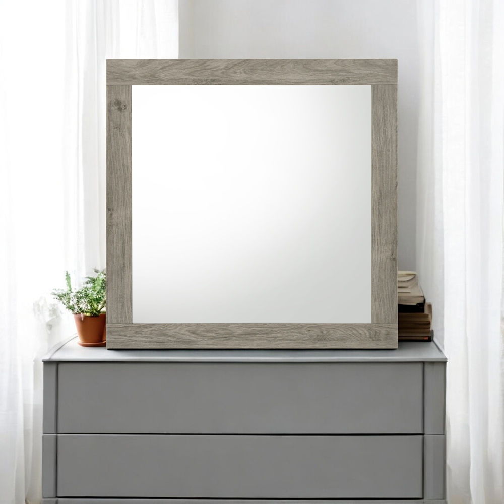 Mari - Mirror - Light Gray Finish - Urban Living Furniture (Los Angeles, CA)