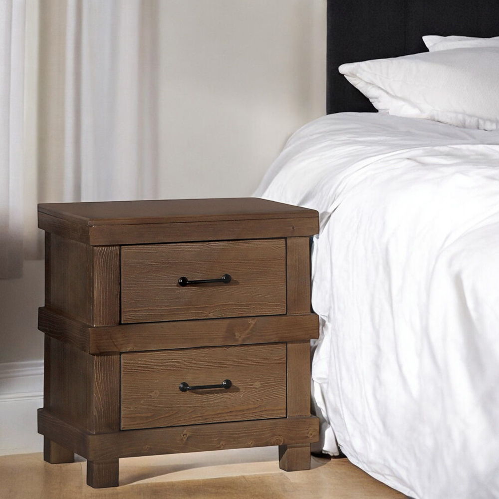 Adams - Nightstand - Antique Oak - Urban Living Furniture (Los Angeles, CA)