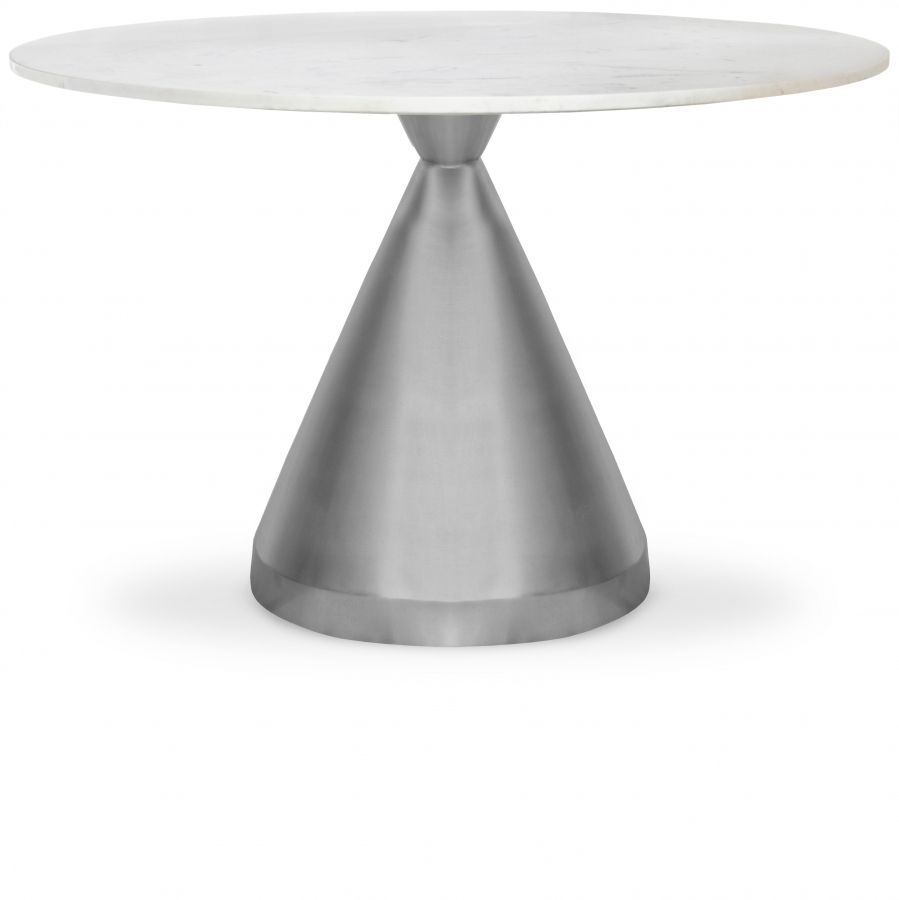 Emery - Dining Table - White - Marble/Stone - Urban Living Furniture (Los Angeles, CA)