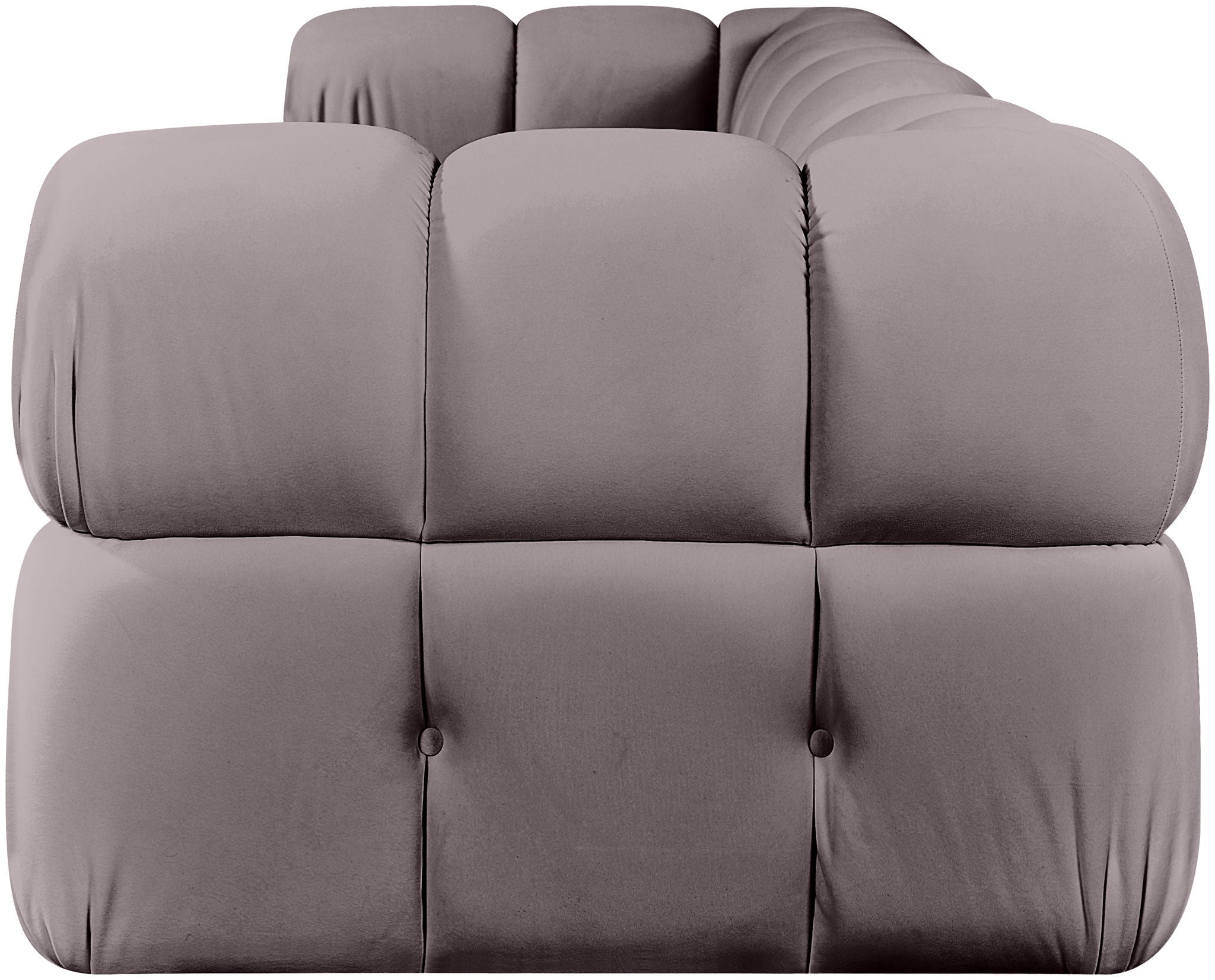 Orin - Velvet Performance Fabric Upholstered 3 Piece Modular Sofa - Urban Living Furniture (Los Angeles, CA)