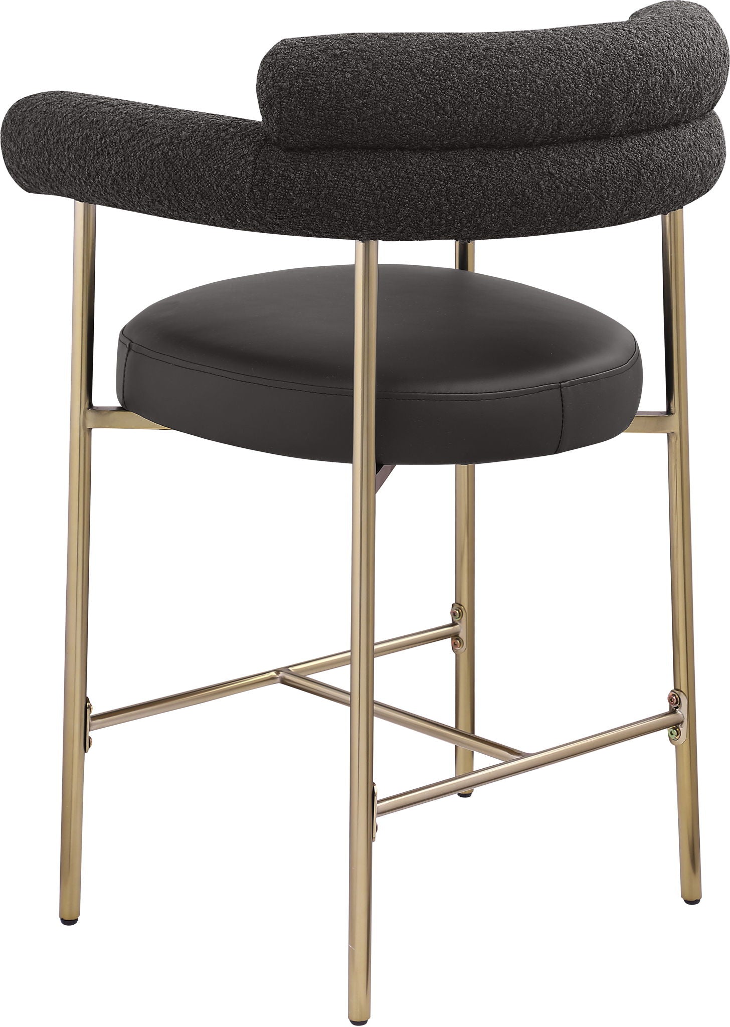 Blake - Counter Stool With Bronze Legs (Set of 2)