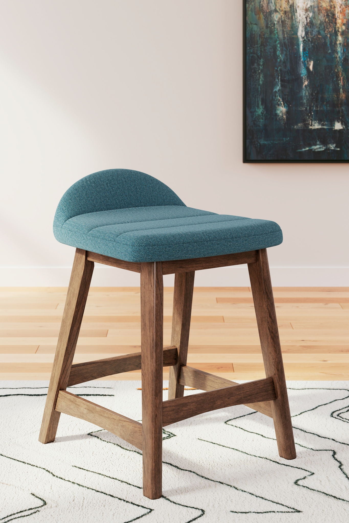 Lyncott - Upholstered Barstool (Set of 2) - Urban Living Furniture (Los Angeles, CA)