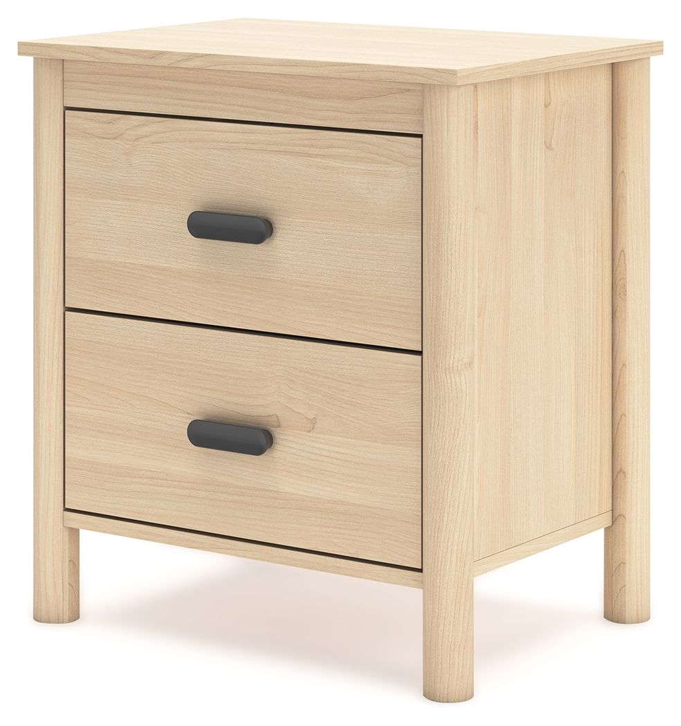 Cabinella - Tan - Two Drawer Night Stand - Urban Living Furniture (Los Angeles, CA)