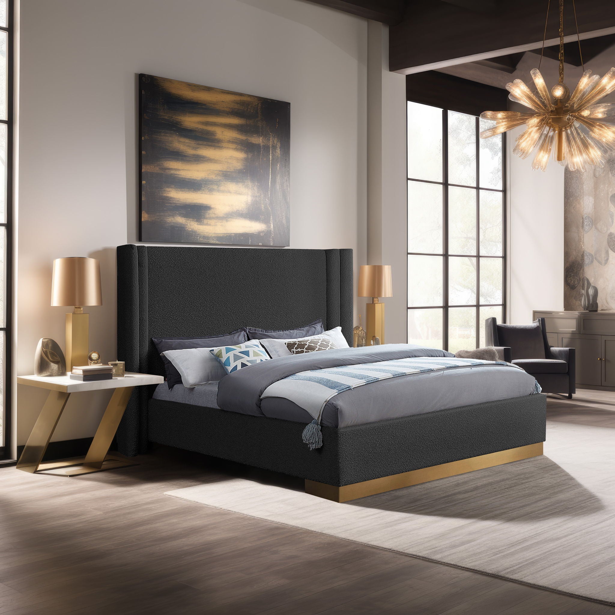 Halton - Bed - Urban Living Furniture (Los Angeles, CA)