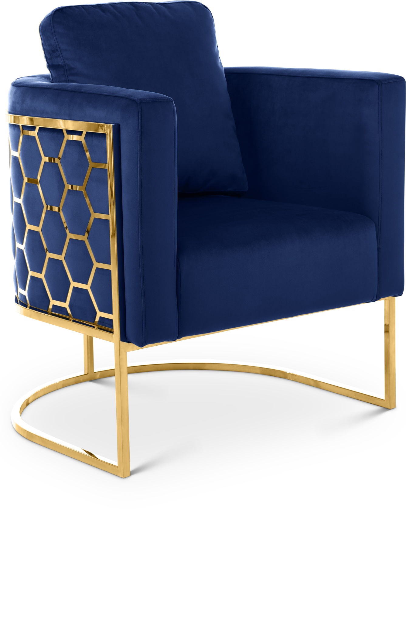 Casa - Chair with Gold Legs - Urban Living Furniture (Los Angeles, CA)