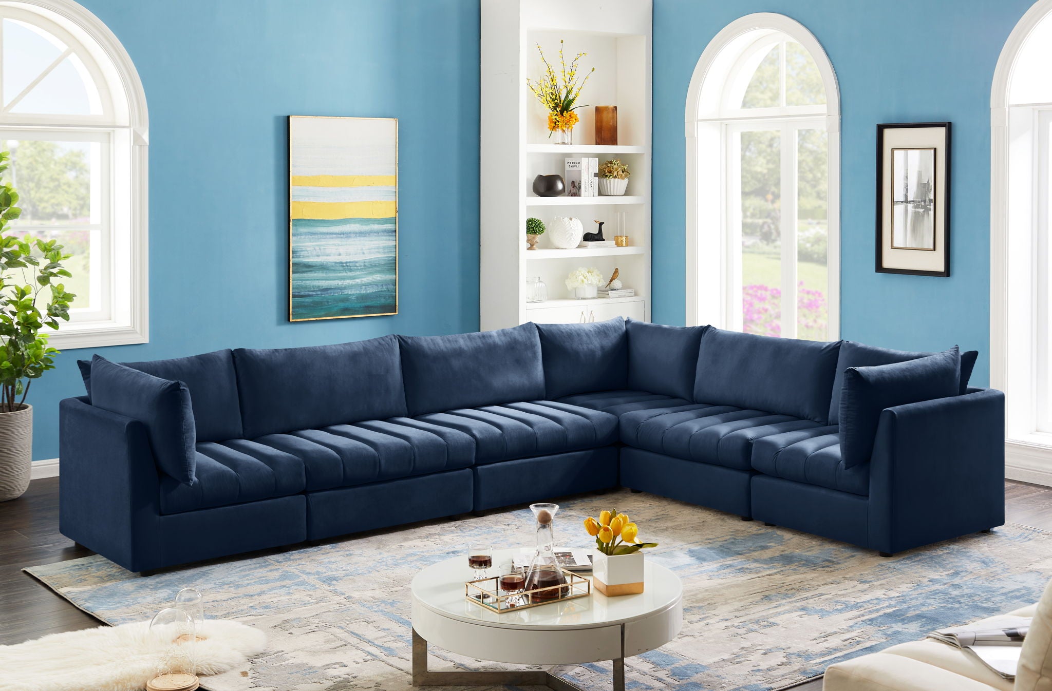 Jacob - 6 Pc. Modular Sectional - Urban Living Furniture (Los Angeles, CA)