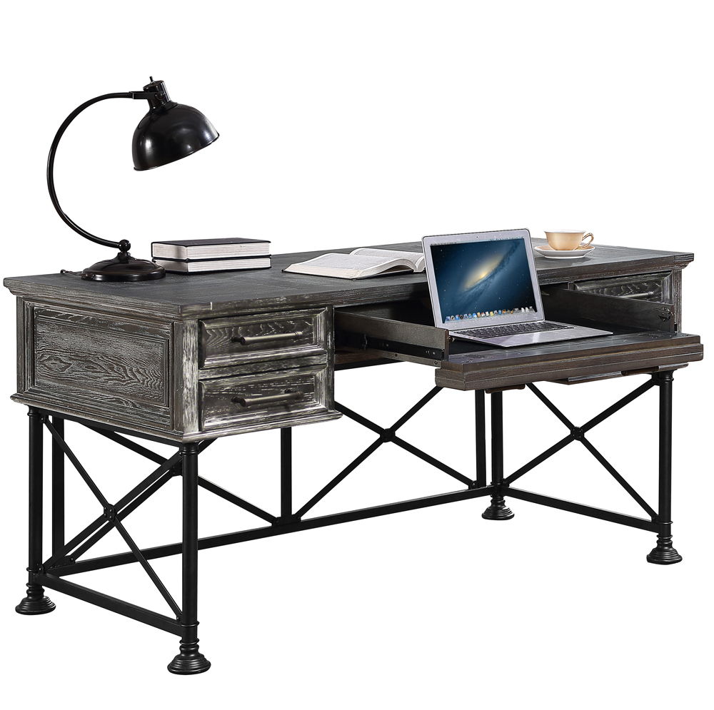 Gramercy Park - Writing Desk - Vintage Burnished Smoke - Urban Living Furniture (Los Angeles, CA)