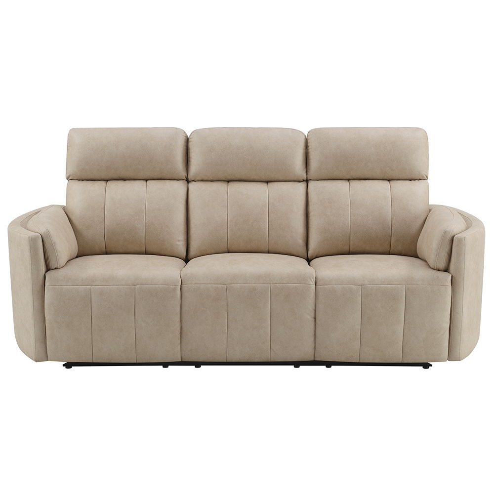 Elison - Motion Sofa - Dark Beige Polish Microfiber - Urban Living Furniture (Los Angeles, CA)